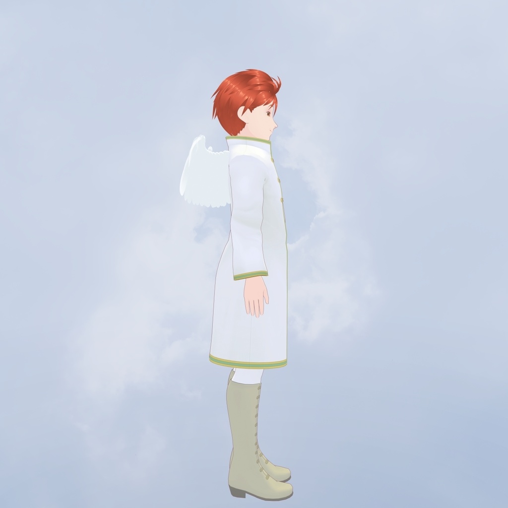 【VRMアバター】新星の天使(正装Ver.)【cluster・Rium対応】