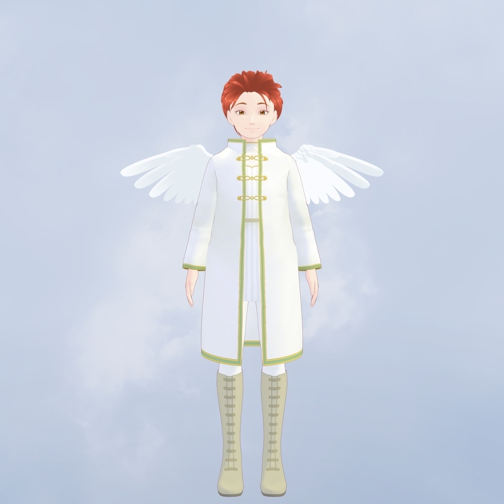 【VRMアバター】新星の天使(正装Ver.)【cluster・Rium対応】