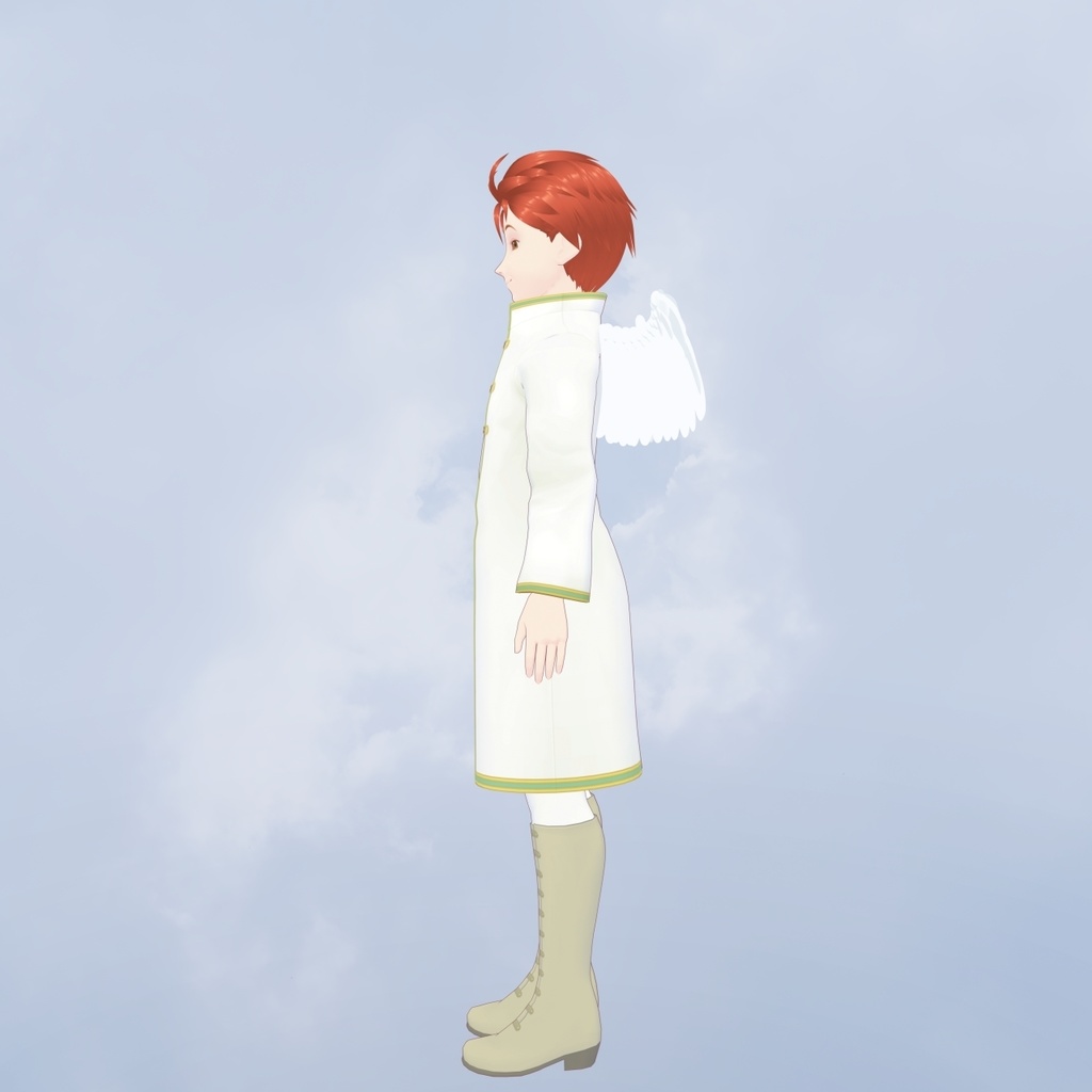 【VRMアバター】新星の天使(正装Ver.)【cluster・Rium対応】