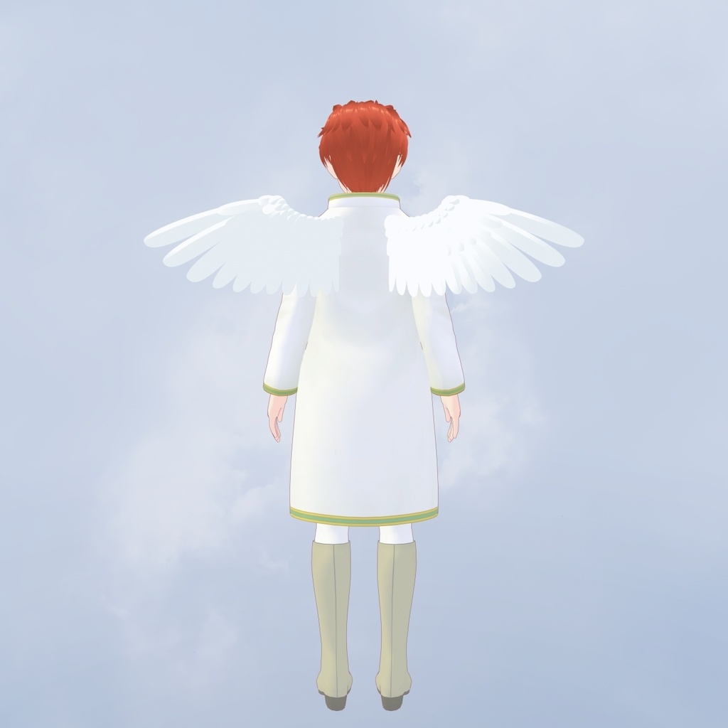 【VRMアバター】新星の天使(正装Ver.)【cluster・Rium対応】