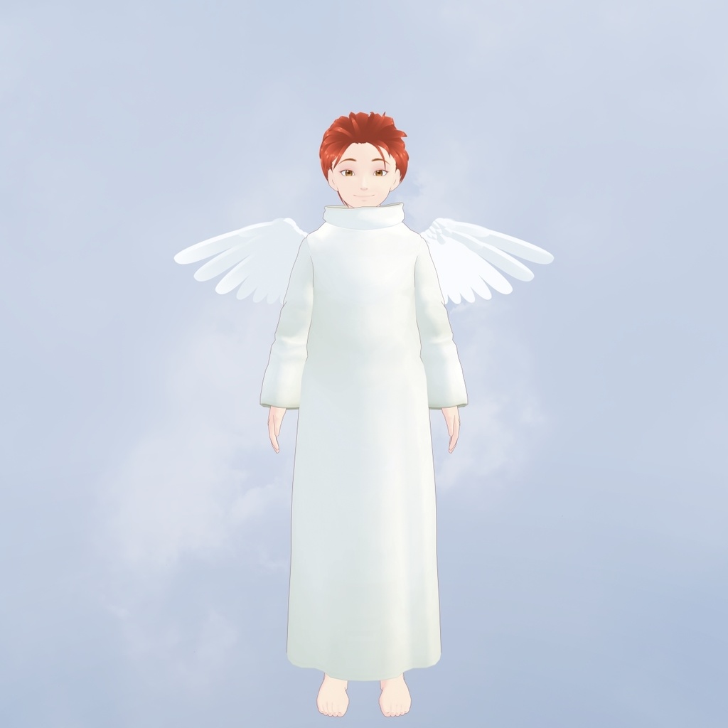 【VRMアバター】新星の天使【cluster・Rium対応】