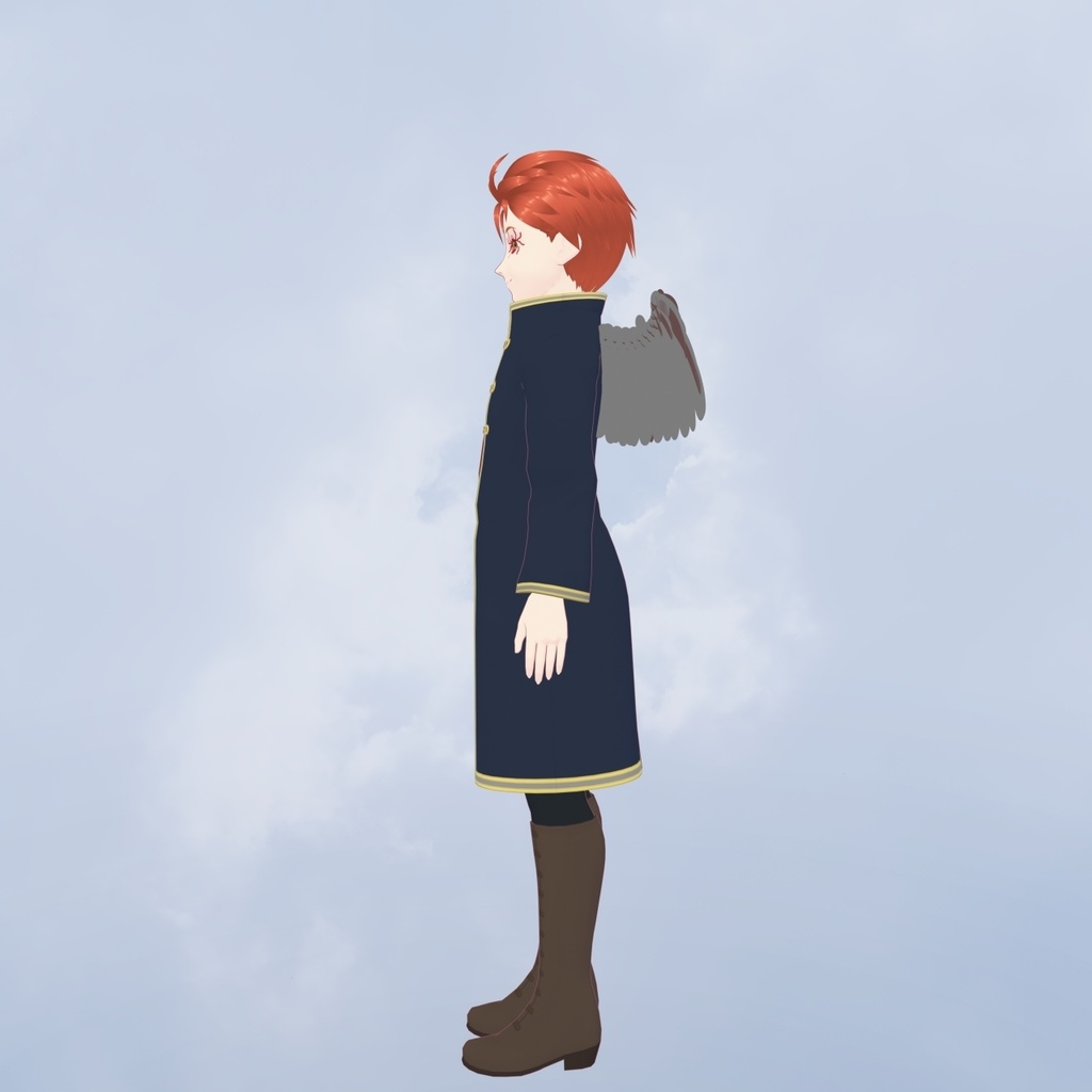 【VRMアバター】新星の天使(終末Ver.)【cluster・Rium対応】※ハロウィンまで期間限定※