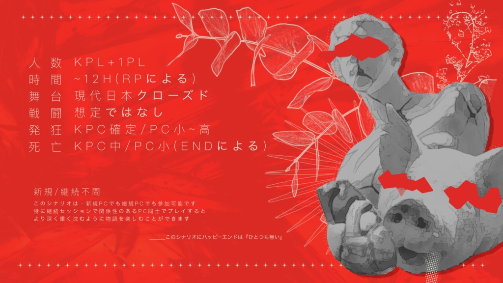 【クトゥルフ神話TRPG】砂糖菓子に柘榴SPLL:E193686