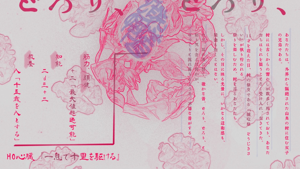 【クトゥルフ神話TRPG】心臓腦SPLL:E192186