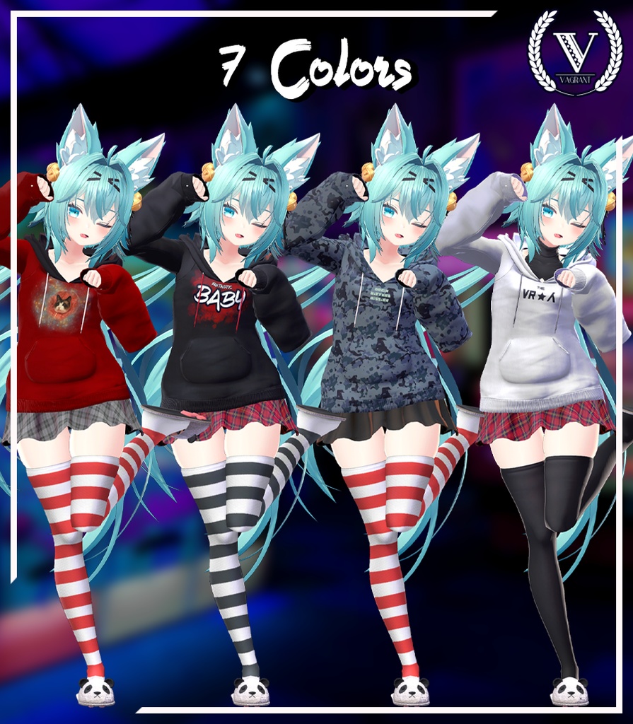 【竜胆用】ファンタスティック・ベイビーフードパーカーセット