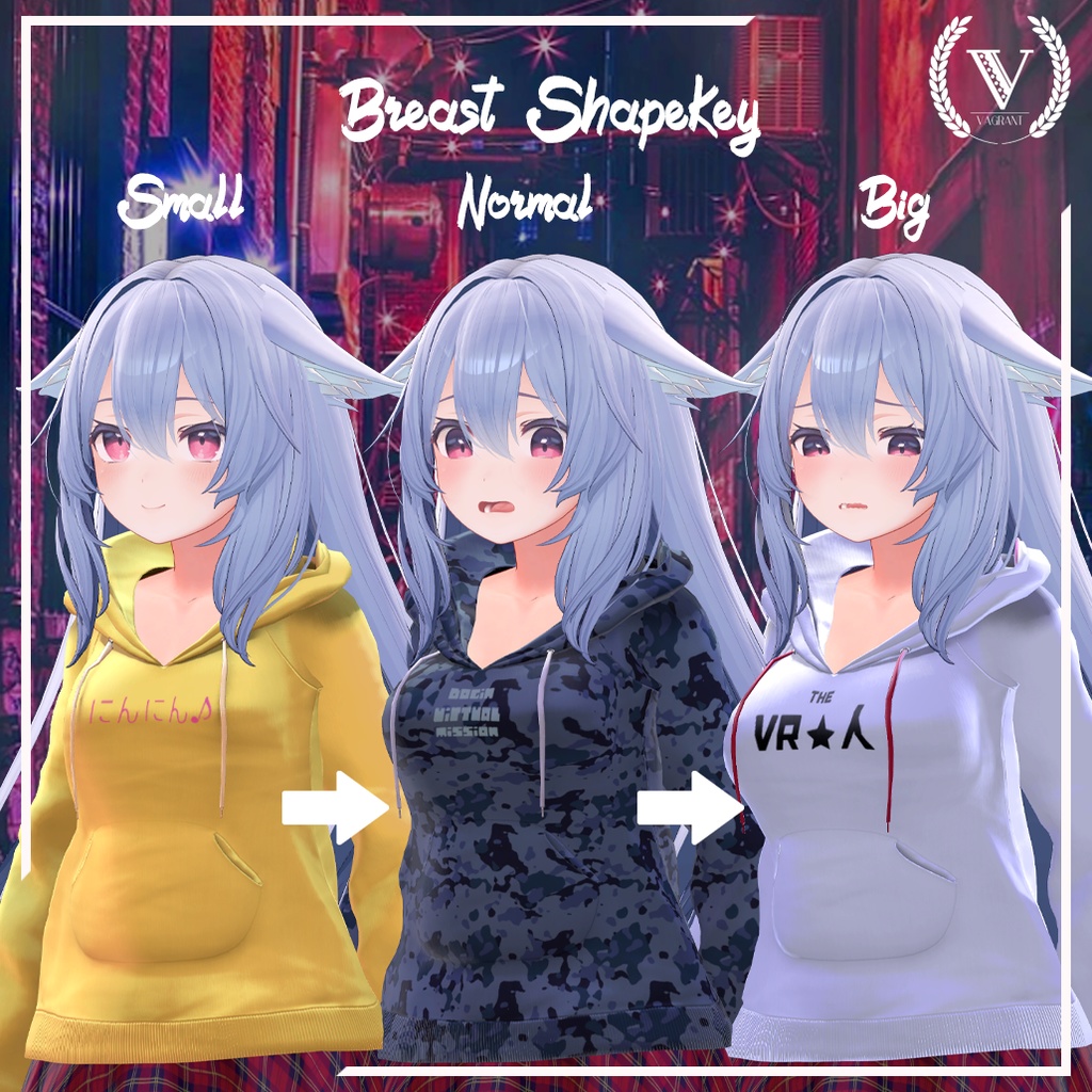 【桔梗用】ファンタスティック・ベイビーフードパーカーセット