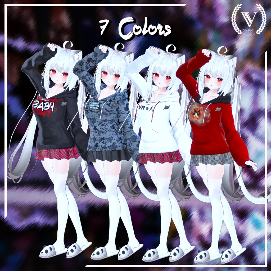 【3アバター対応】ファンタスティック・ベイビーフードパーカーセット