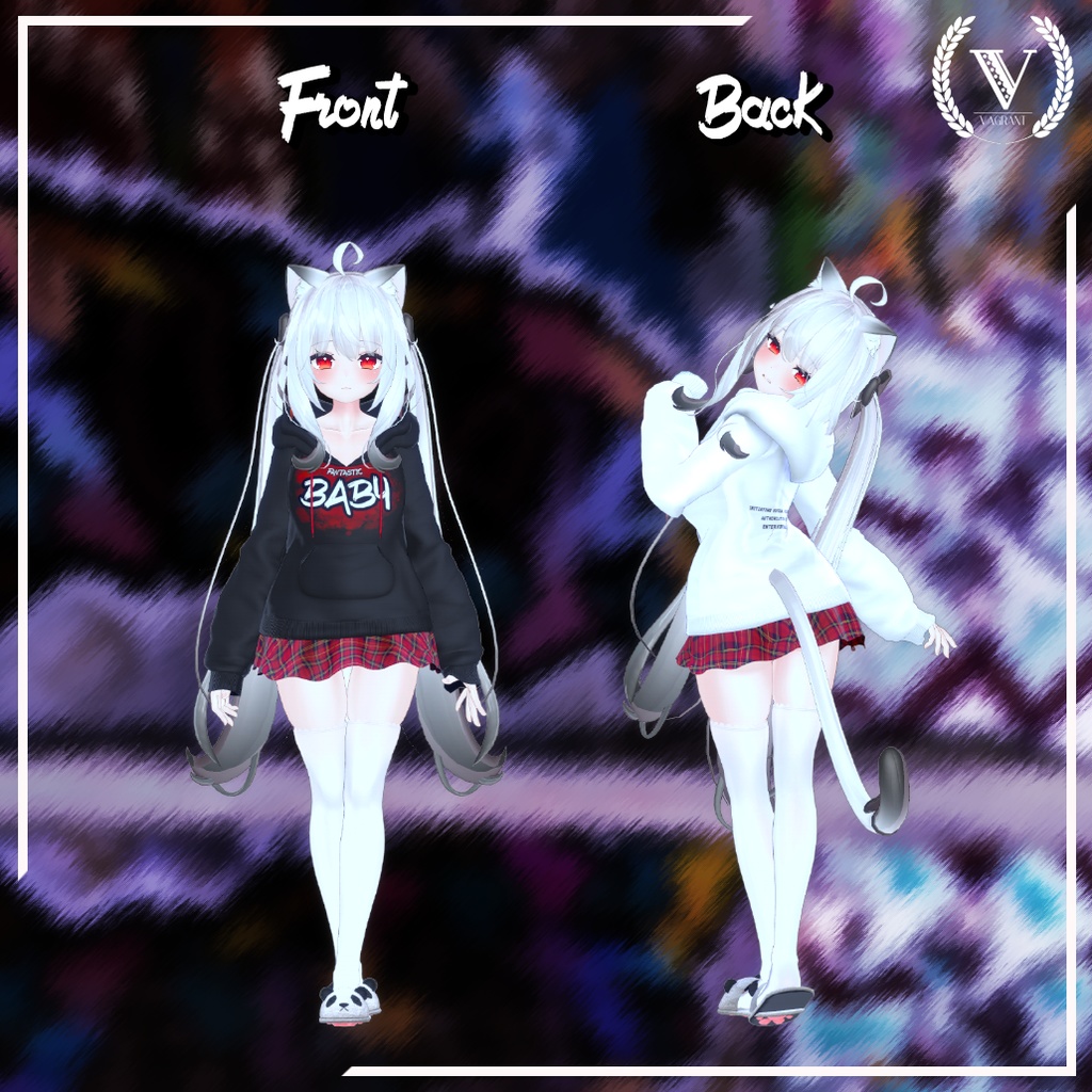 【3アバター対応】ファンタスティック・ベイビーフードパーカーセット