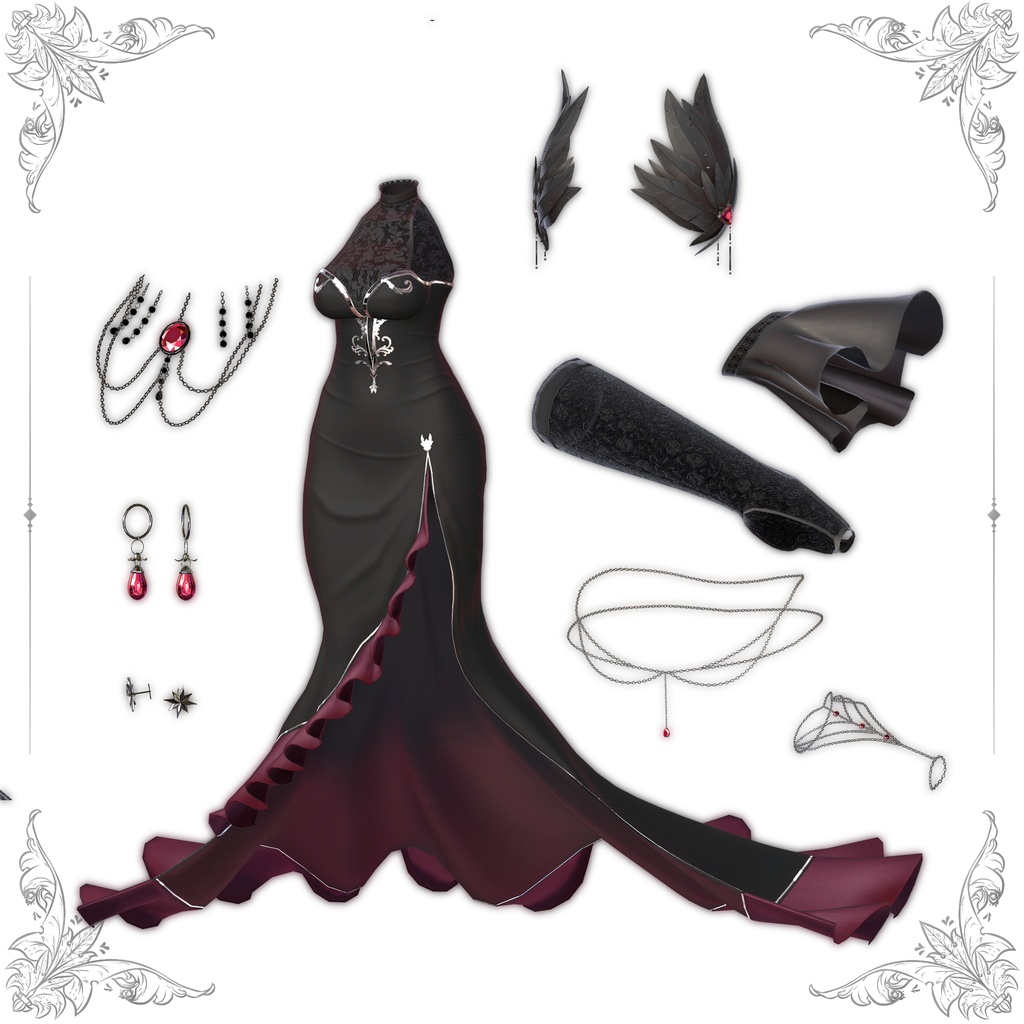 【3アバター対応】スワンレーク・ソング