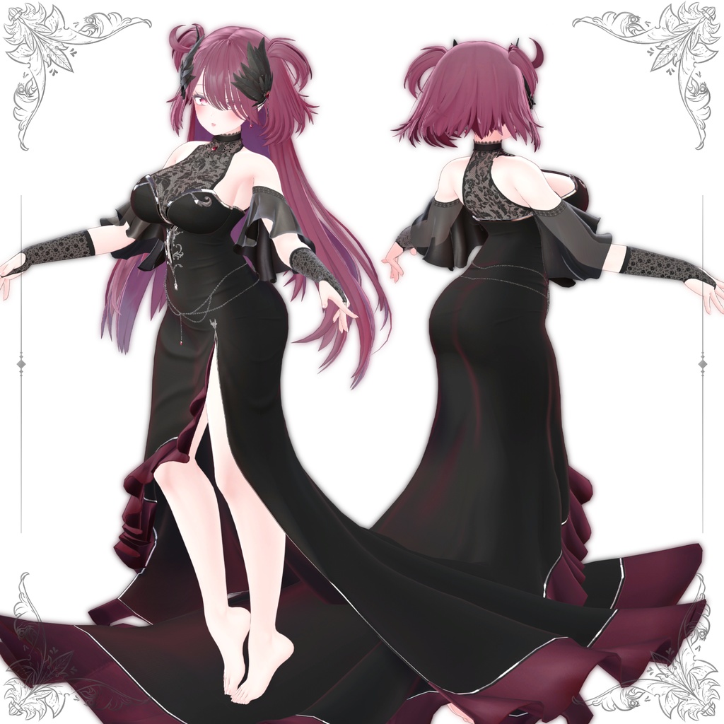 【3アバター対応】スワンレーク・ソング