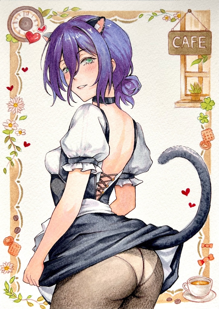 手描きイラスト♡チェンソーマンレゼ