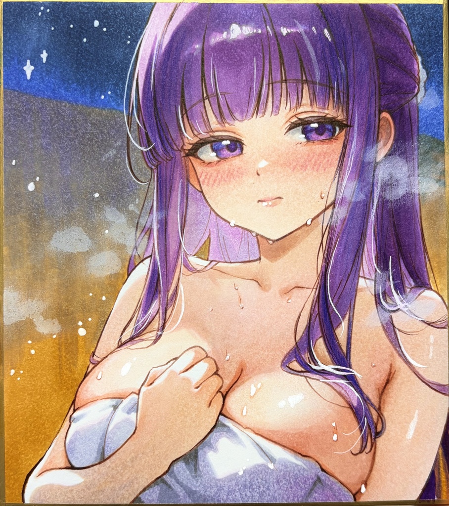 手描きイラスト♡美少女♡オリジナル♡一点物