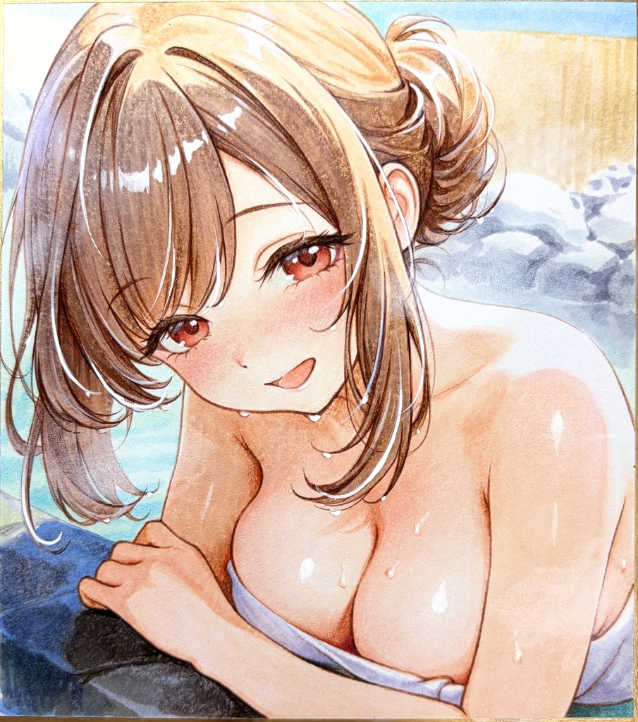 手描きイラスト♡美少女♡オリジナル♡一点物