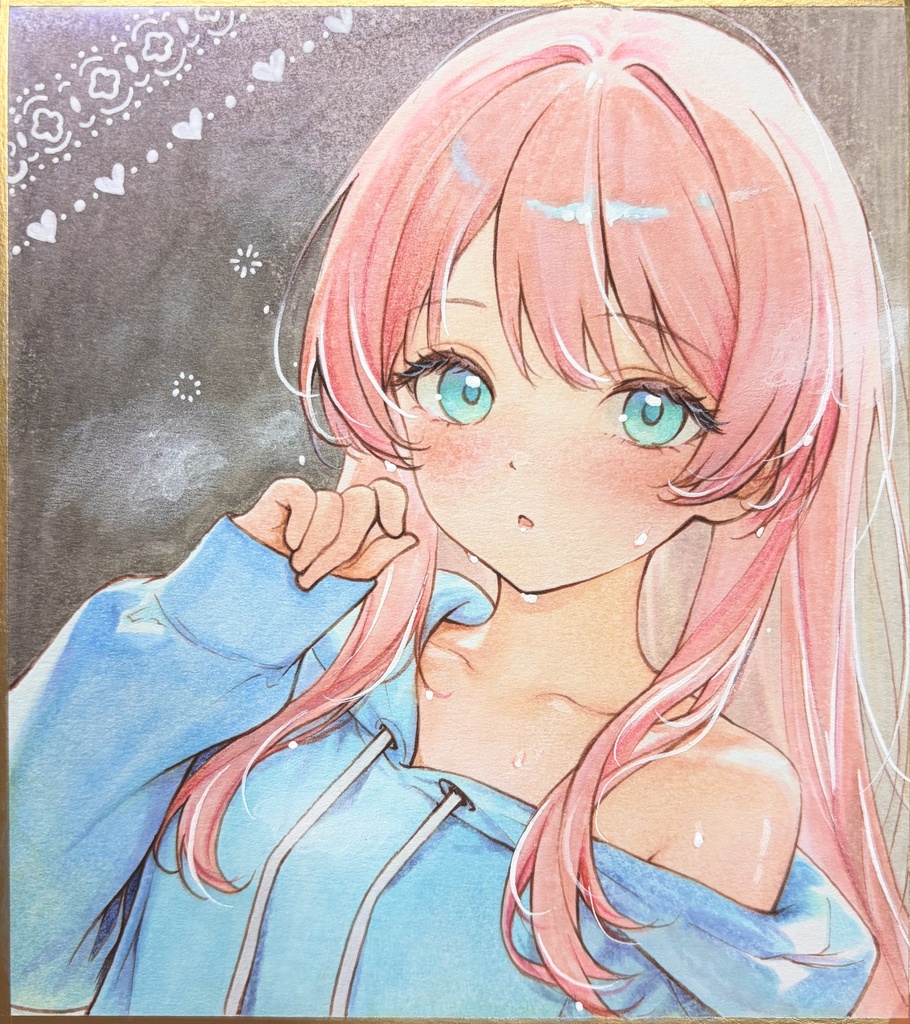 手描きイラスト♡美少女♡オリジナル♡一点物