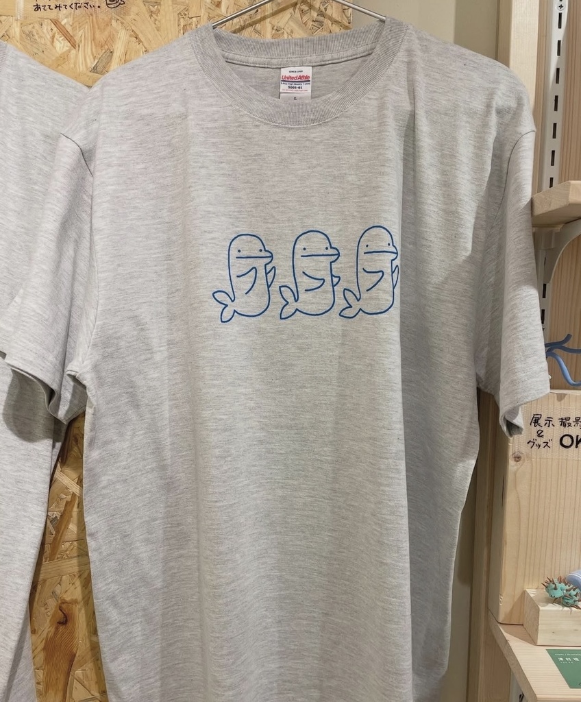 スリー・グッド・ドルフィンズ　シルクスクリーンTシャツ