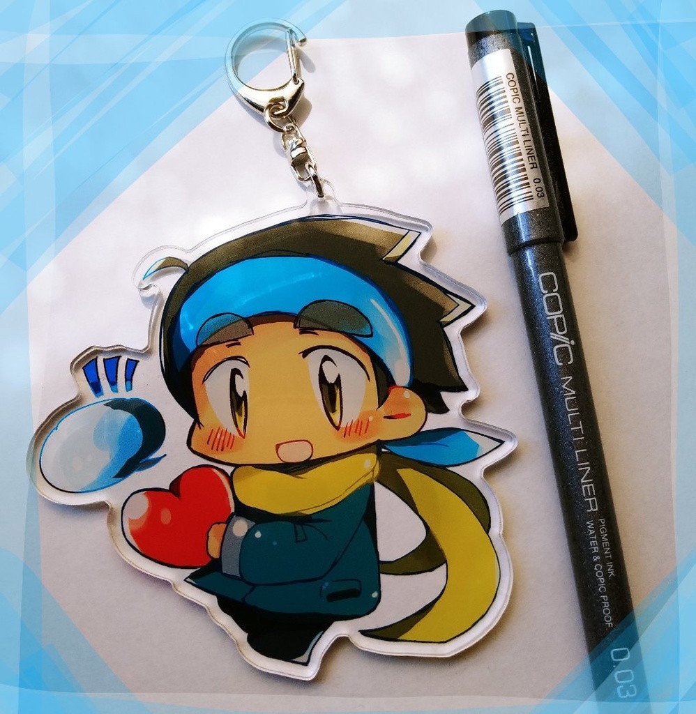 でっかいタイジュくんのアクリルキーホルダー