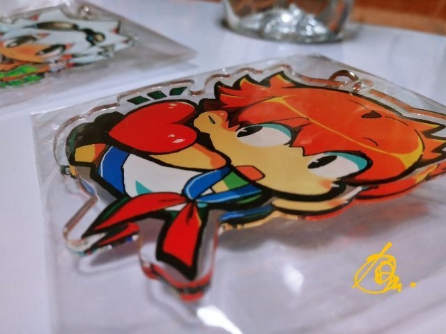 GOのアクリルキーホルダー類