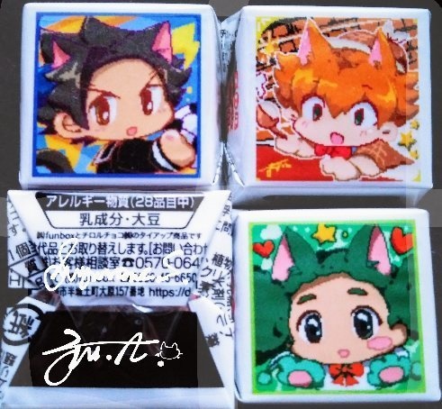 ［GO］瞬木+皆帆+好葉のねこチョコ［ギャラクシー］