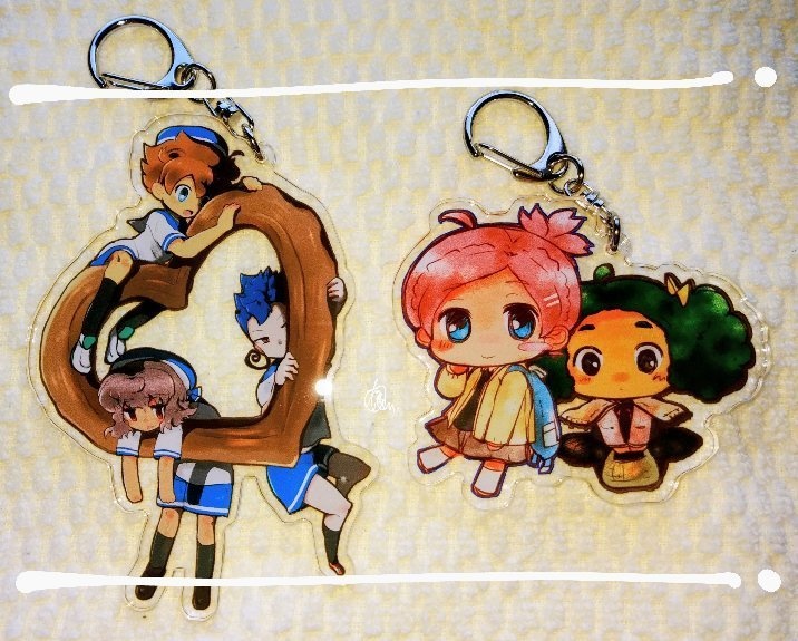 天馬・神童・剣城のアクリルキーホルダー