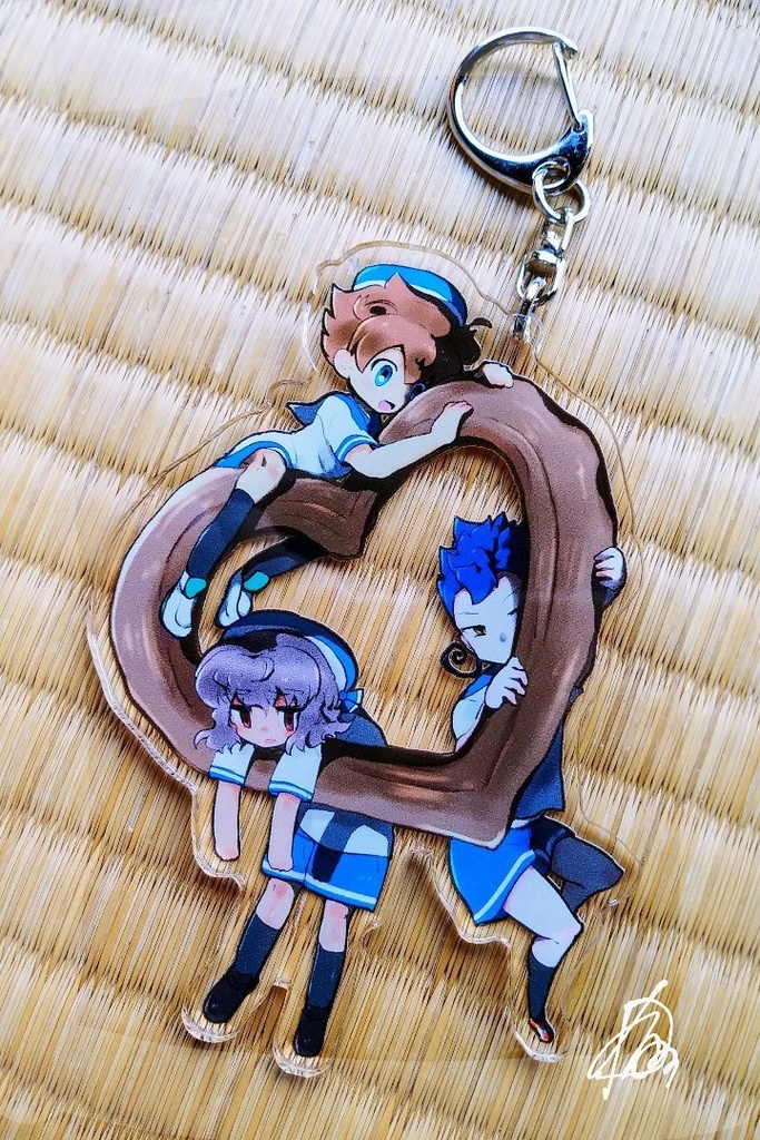 天馬・神童・剣城のアクリルキーホルダー
