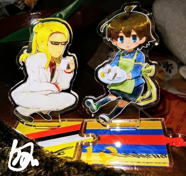 ［イナイレ］フィディオとミスターKのアクリルスタンド