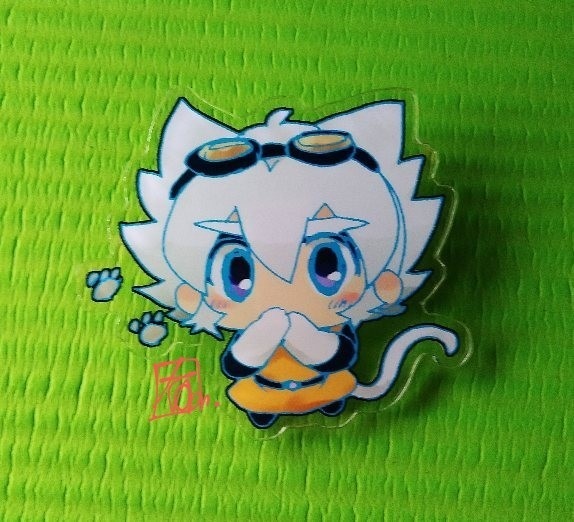 ［GO］SARUのアクリルバッジ