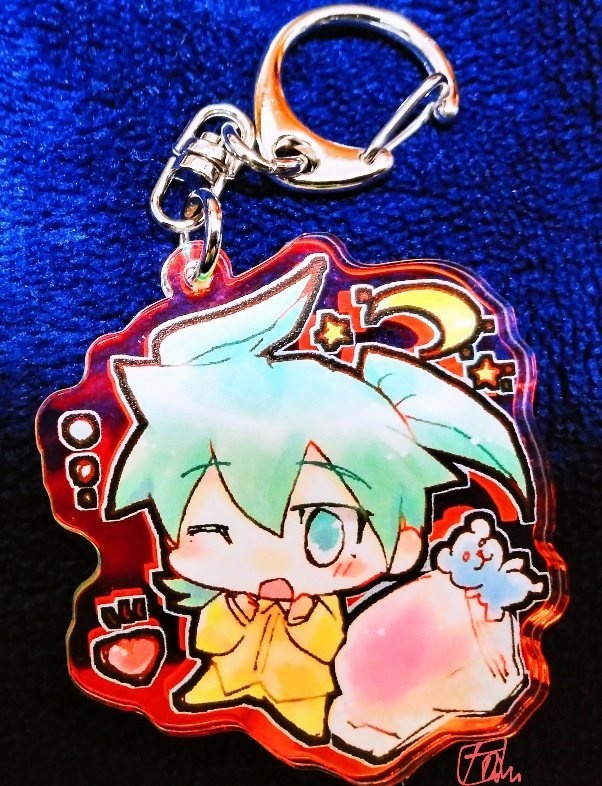 フェイくんのおやすみオーロラキーホルダー