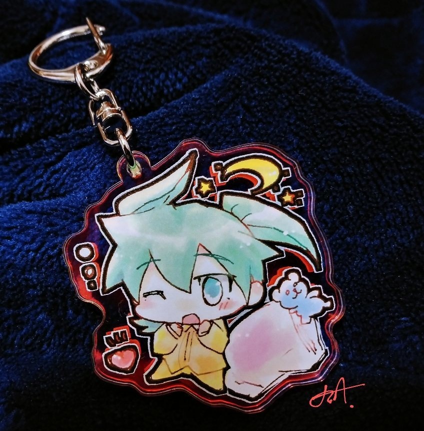 フェイくんのおやすみオーロラキーホルダー