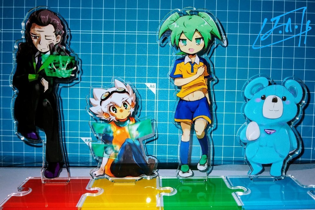 SARU/トウドウ/フェイ/ワンダバ つながるスタンド