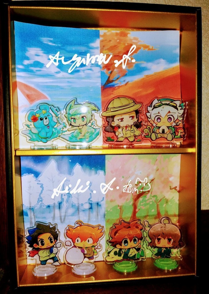 ワンダバ/フェイくん夏のミニアクリルスタンド