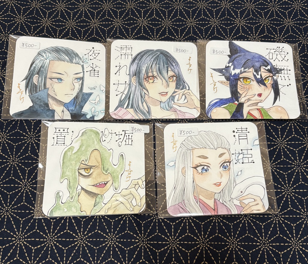 ミニ原画(手のひらサイズ)