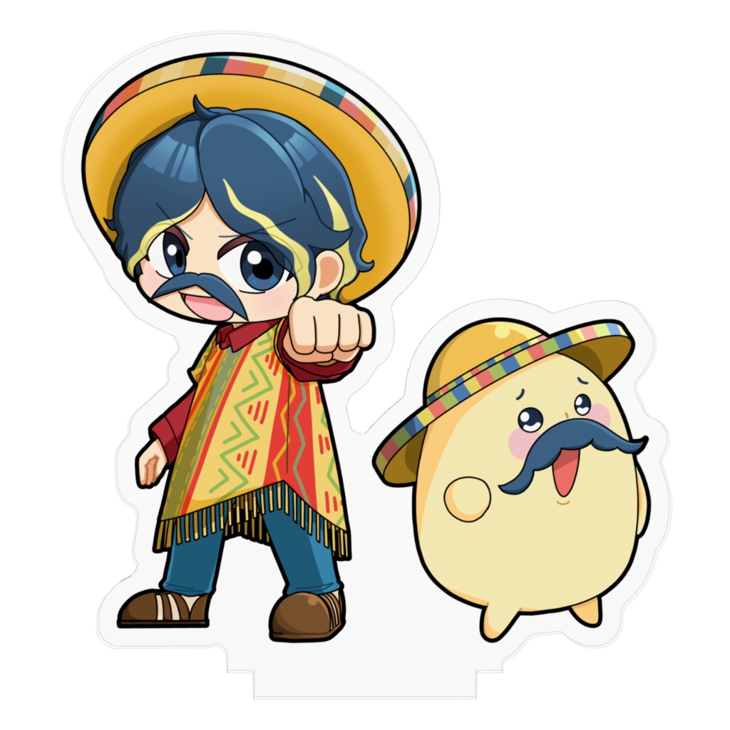 コロンボさん&コロチーアクリルスタンド