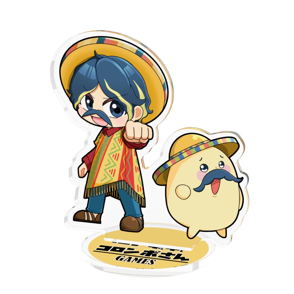 コロンボさん&コロチーアクリルスタンド