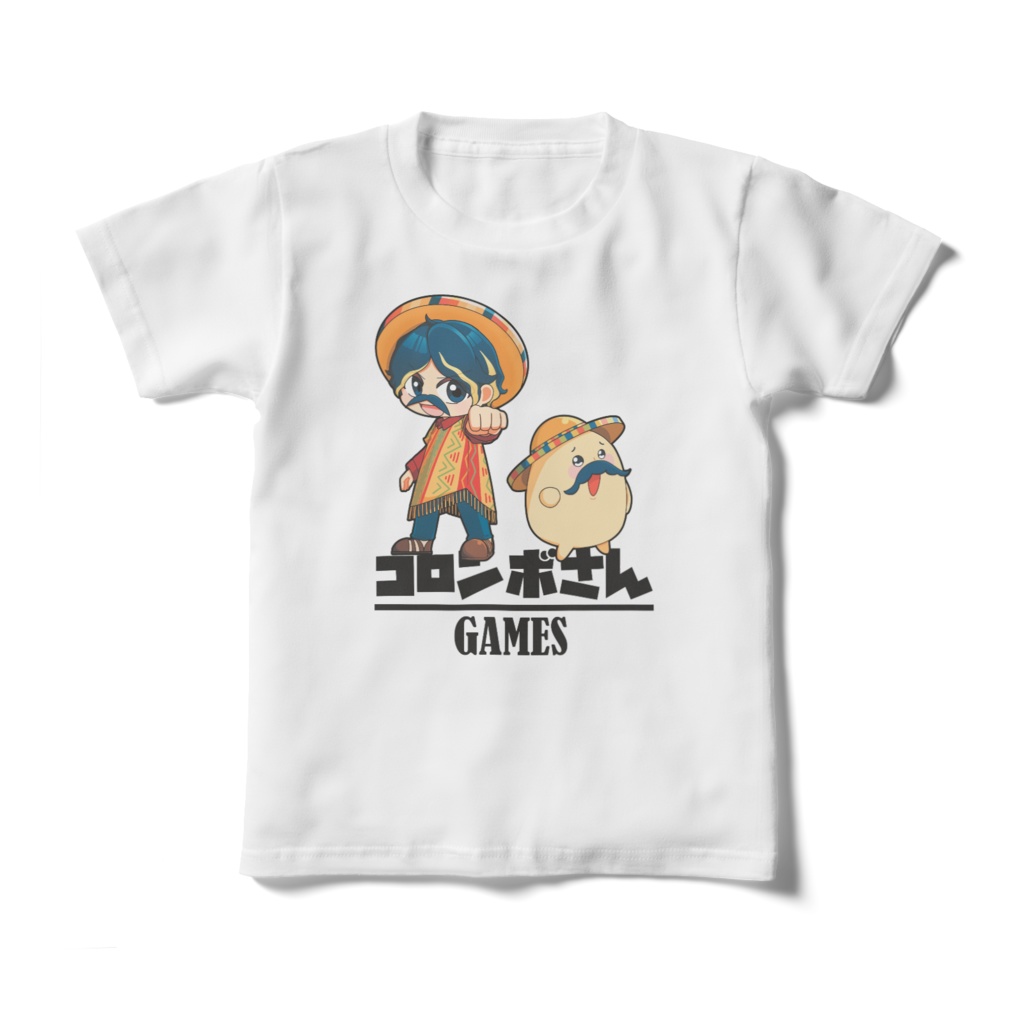 【キッズ】コロンボさん&コロチーTシャツ(130cm)