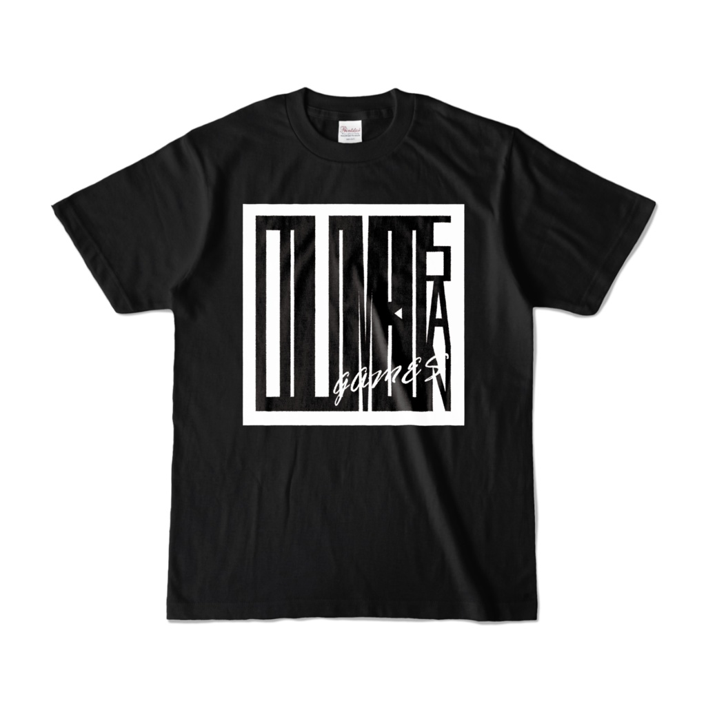 コロンボさんGAMES グラフィックTシャツ（ブラック＆アッシュ）