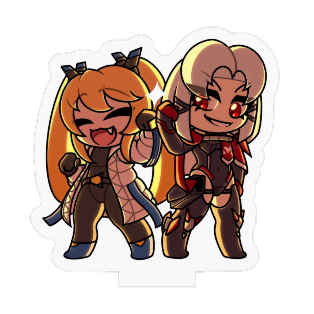 Laplace and Drake Teamup Standee