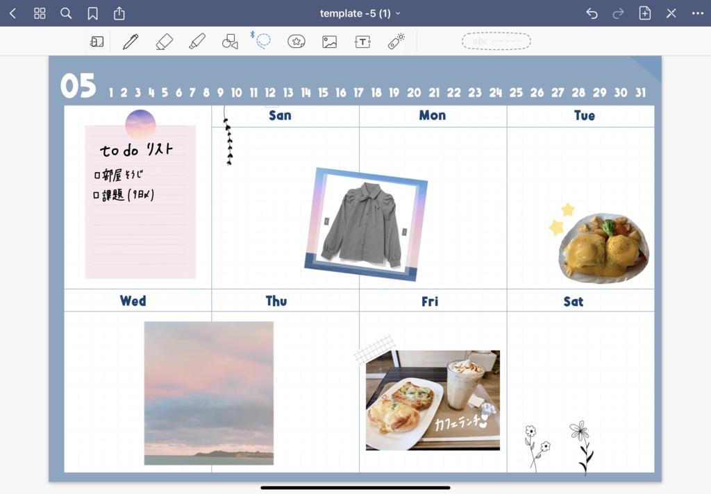 ステッカー素材②