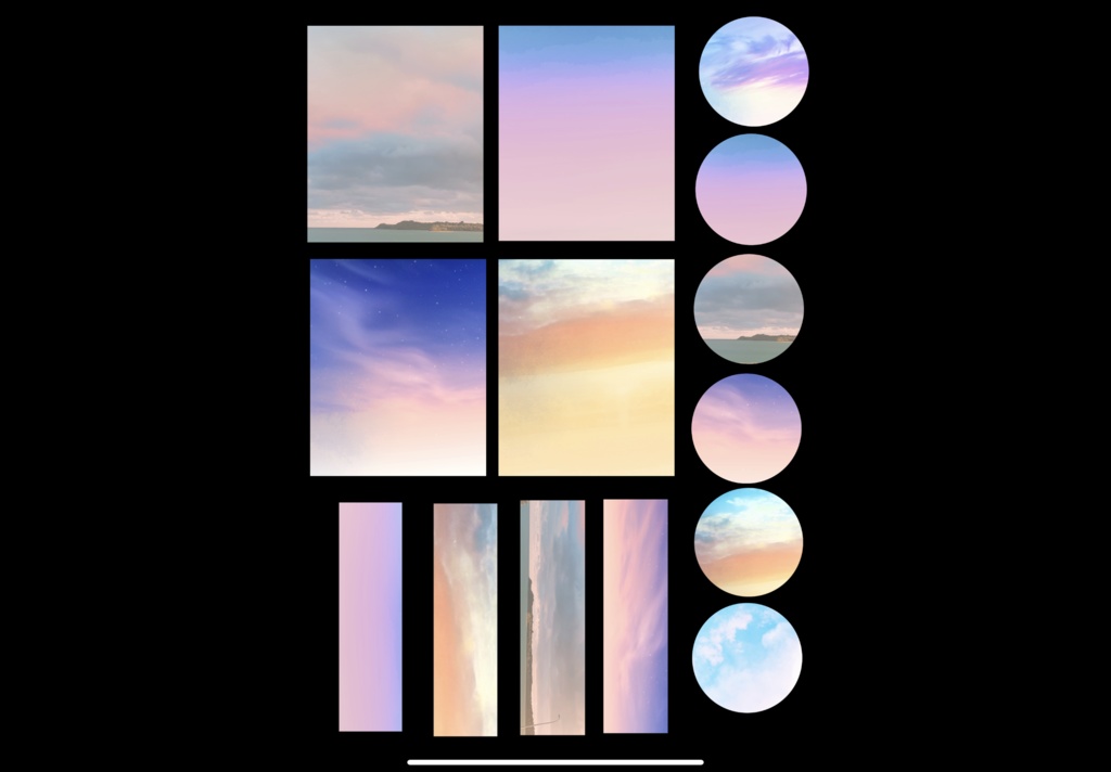 ステッカー素材②