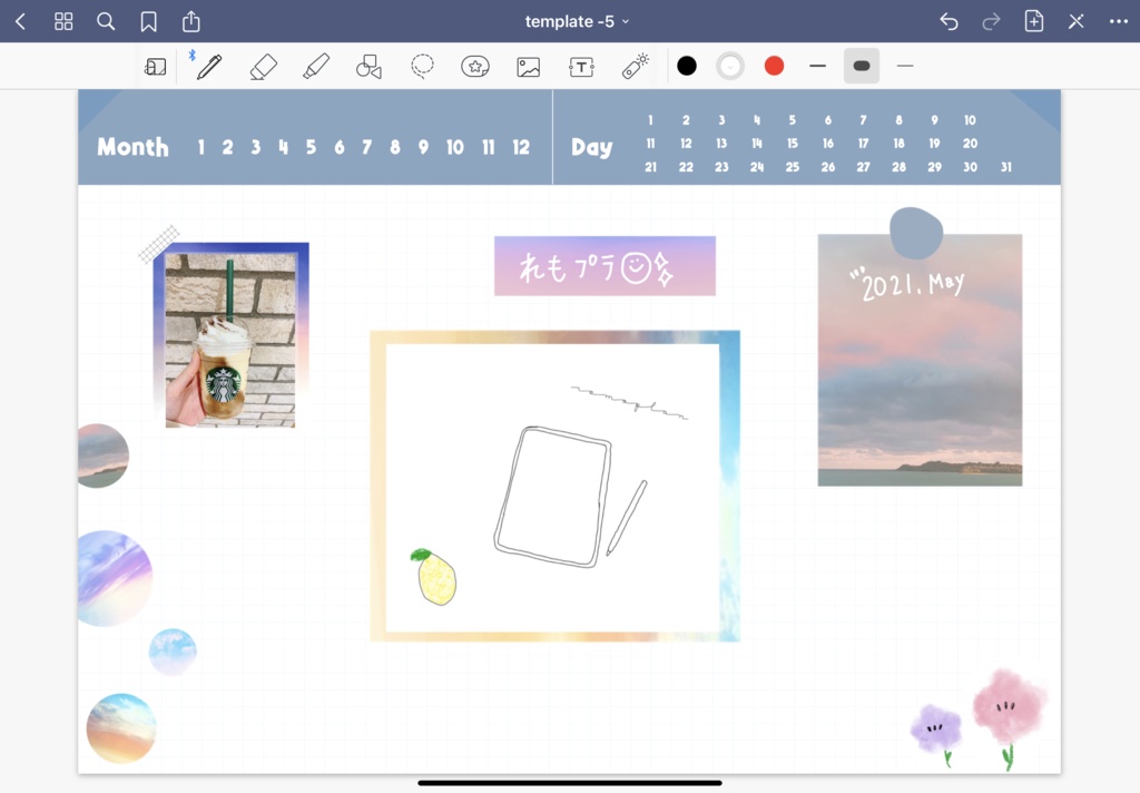 ステッカー素材②