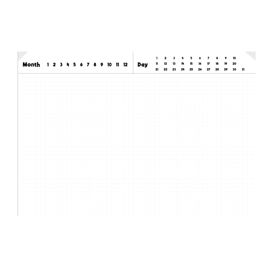 デジタルプランナー l テンプレート l 白紙 l れもプラ l