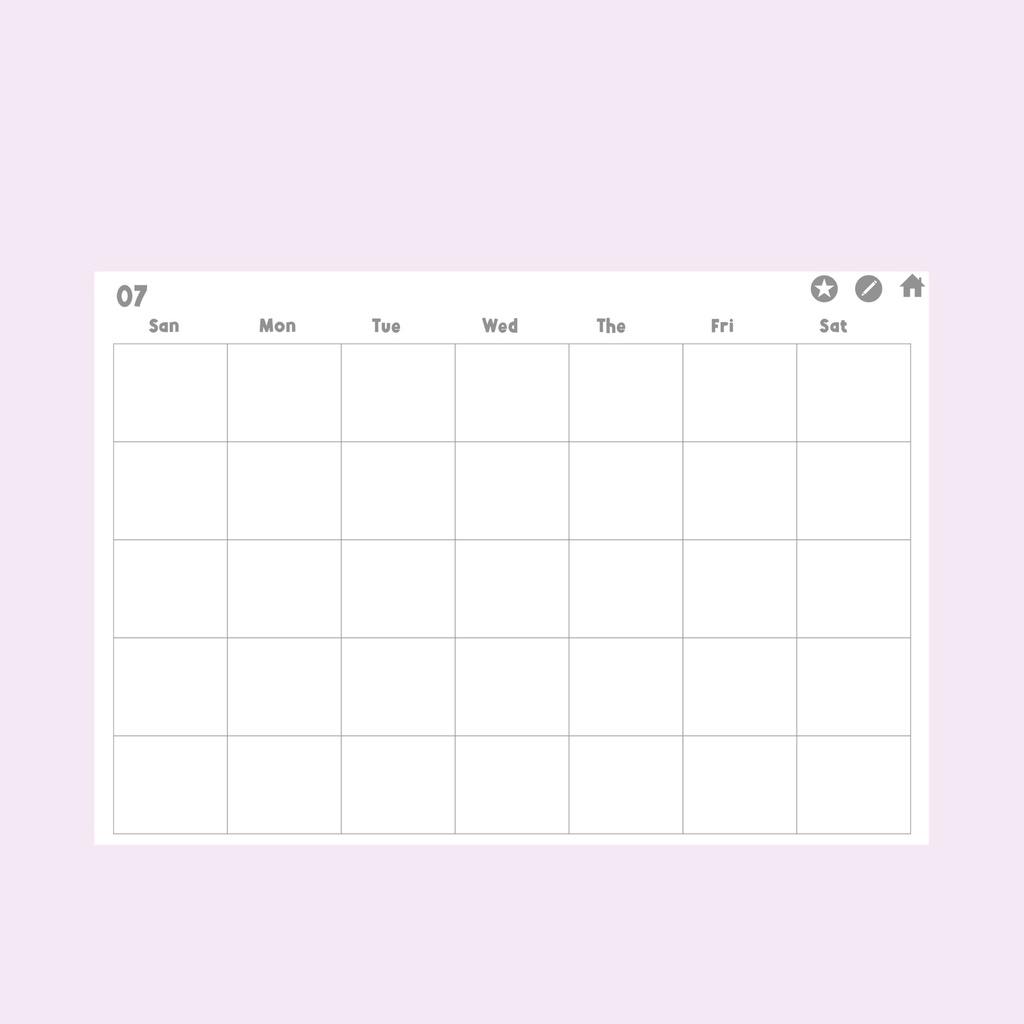 7月テンプレート l れもプラ l