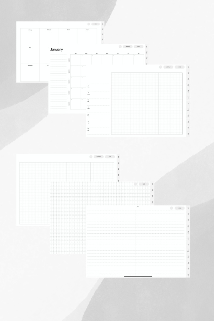 2024 デジタルプランナー(シンプル)122P