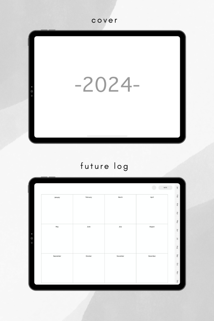 2024 デジタルプランナー(シンプル)122P