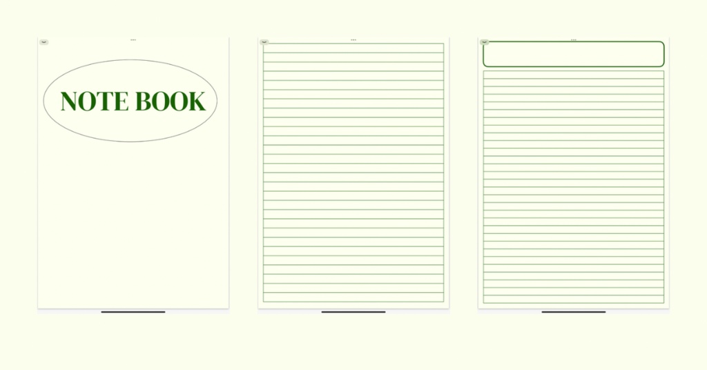 デジタルノート①