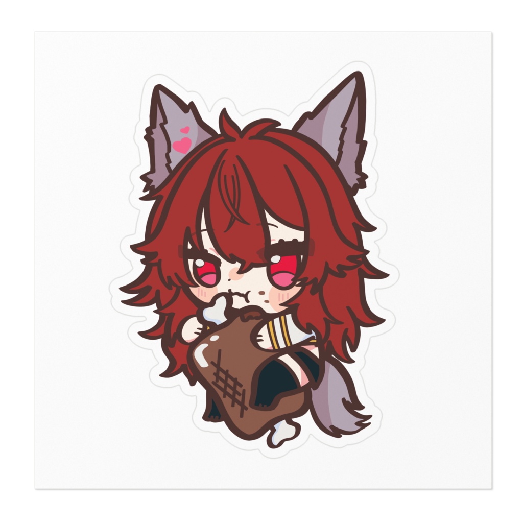 概念シールver.狼