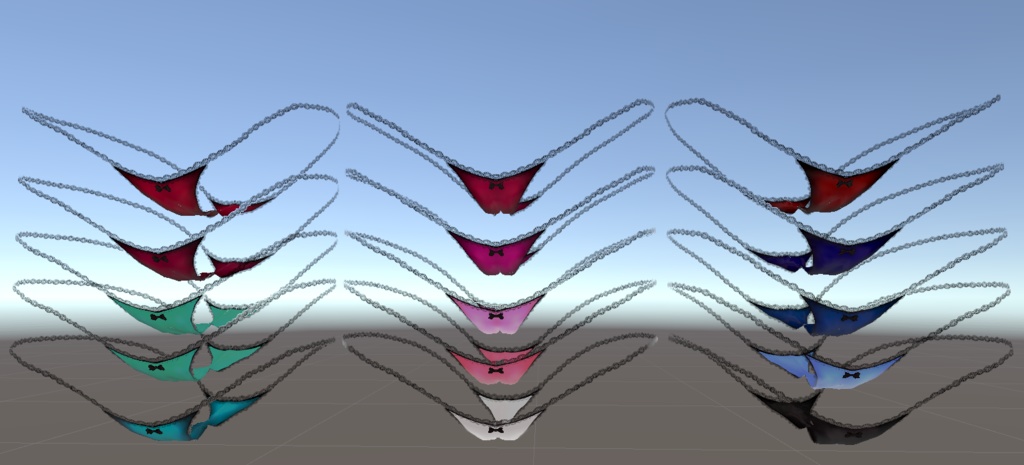 Sexy Low Rise lingerie(舞夜・萌・セレスティア・桔梗・ライム・マヌカ)