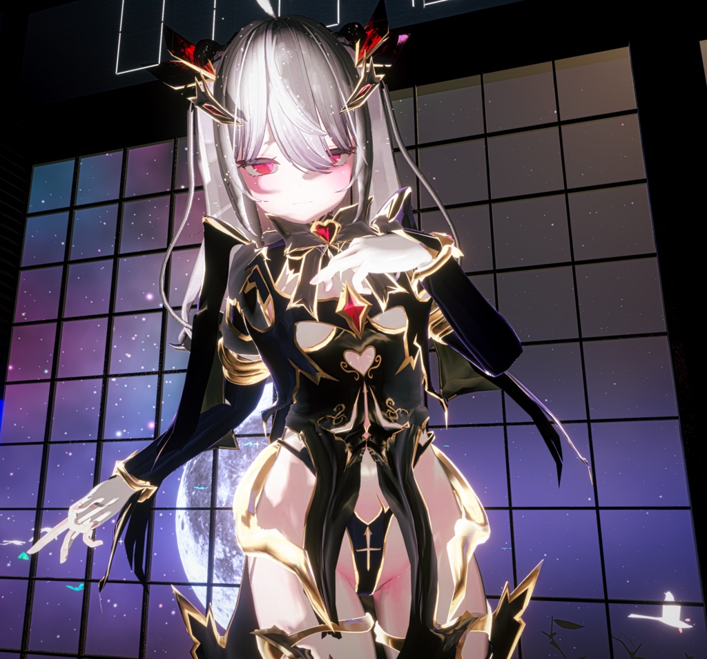 Vestments_of_betrayal(背信の浄衣)対応アバター:萌、舞夜、セレスティア、桔梗