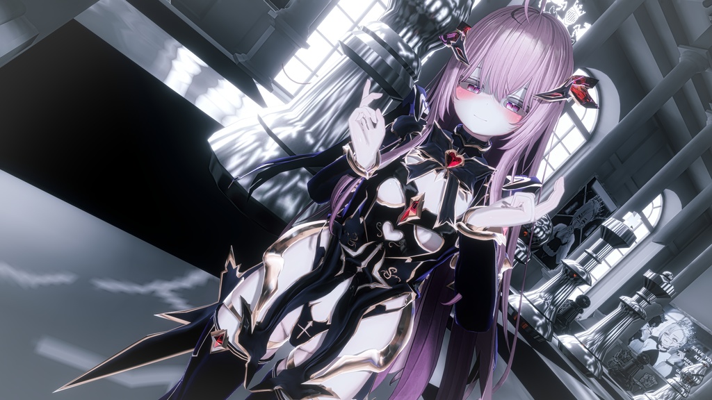 Vestments_of_betrayal(背信の浄衣)対応アバター:萌、舞夜、セレスティア、桔梗