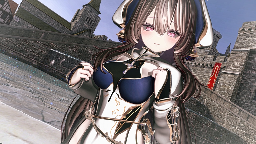 martyr's_ purification_Robe(殉教の浄衣)_対応アバター:萌、セレスティア、桔梗、舞夜