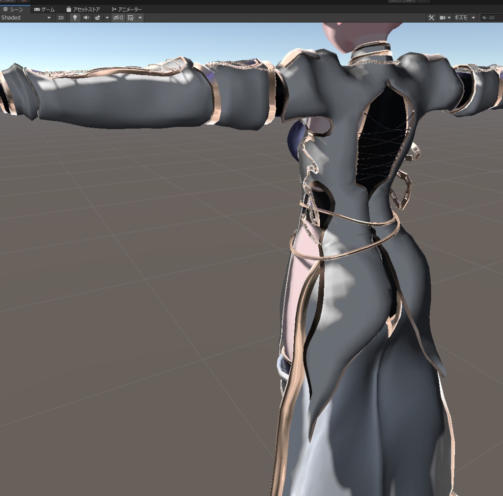 martyr's_ purification_Robe(殉教の浄衣)_対応アバター:萌、セレスティア、桔梗、舞夜